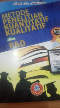 Image of Metode penelitian kuantitatif, kualitatif dan R&D