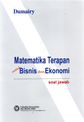 Matematika Terapan untuk Bisnis dan Ekonomi