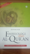 Embriologi dalam Al-Qur'an : Kajian Pada Proses Penciptaan Manusia