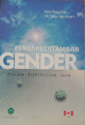 Pengarusutamaan Gender Dalam Kurikulum IAIN