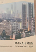 Manajemen  dan demensi SDM