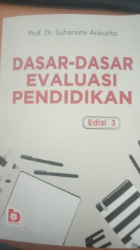 Dasar-dasar evaluasi pendidikan