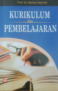 kurikulum dan pembelajaran
