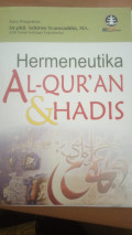 hermenutika al-quran dan hadis