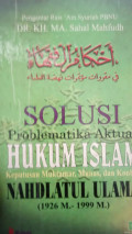 solusi problemantika aktual hukum islam