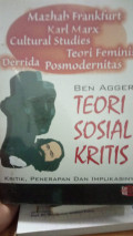 Teori sosial kritis