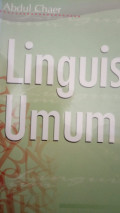 linguistik umum